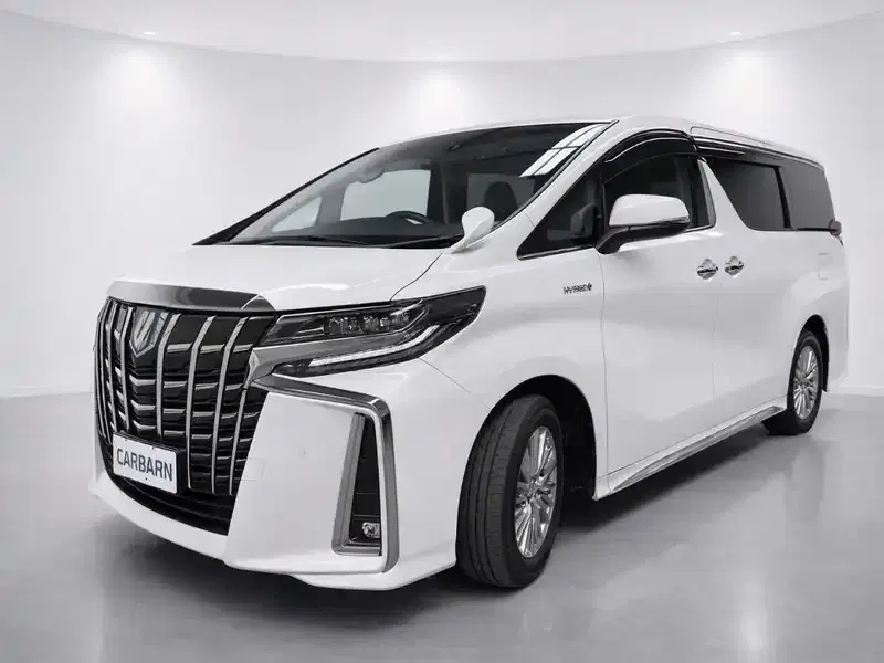2020 Toyota Alphard AYH30W in White — exterior view 2 2020 Toyota Alphard AYH30W in White — exterior view 2