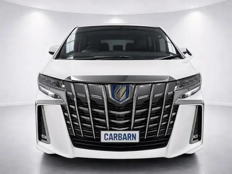 2020 Toyota Alphard AYH30W in White — exterior view 3 2020 Toyota Alphard AYH30W in White — exterior view 3