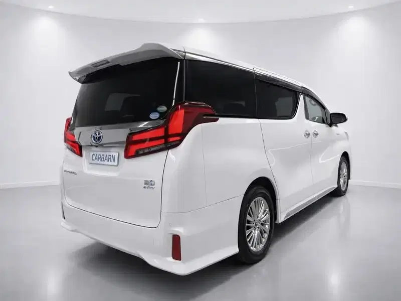2020 Toyota Alphard AYH30W in White — exterior view 5 2020 Toyota Alphard AYH30W in White — exterior view 5