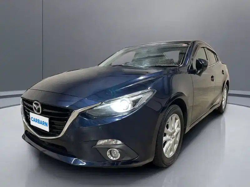 2014 Mazda Axela BYEFP in Dark Blue — exterior view 2 2014 Mazda Axela BYEFP in Dark Blue — exterior view 2