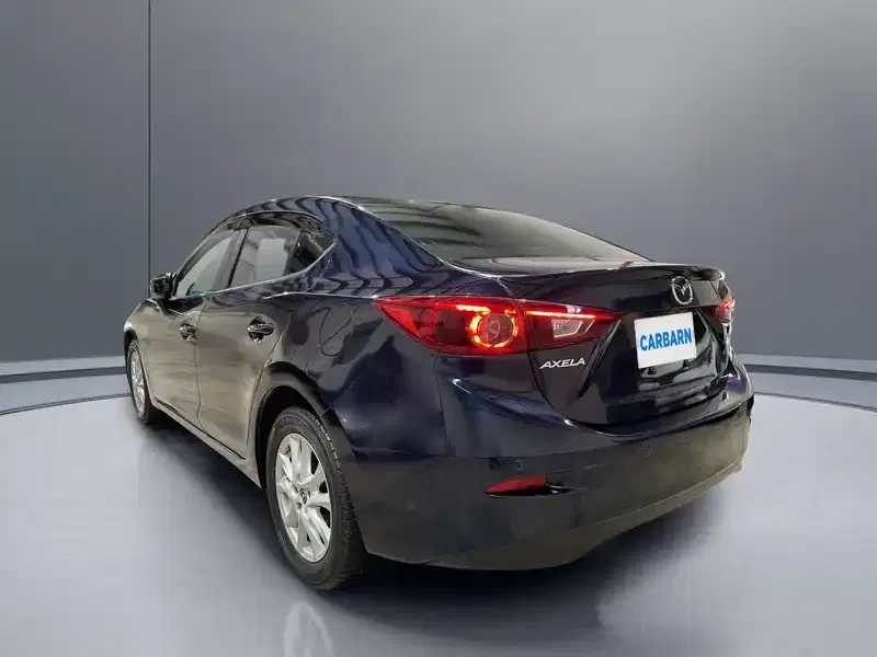 2014 Mazda Axela BYEFP in Dark Blue — exterior view 4 2014 Mazda Axela BYEFP in Dark Blue — exterior view 4