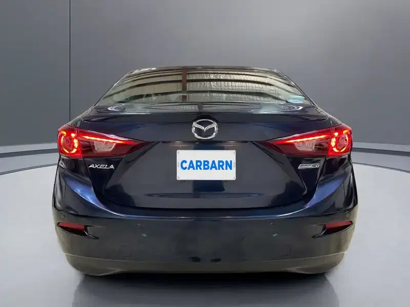 2014 Mazda Axela BYEFP in Dark Blue — exterior view 5 2014 Mazda Axela BYEFP in Dark Blue — exterior view 5
