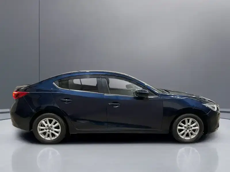 2014 Mazda Axela BYEFP in Dark Blue — exterior view 7 2014 Mazda Axela BYEFP in Dark Blue — exterior view 7