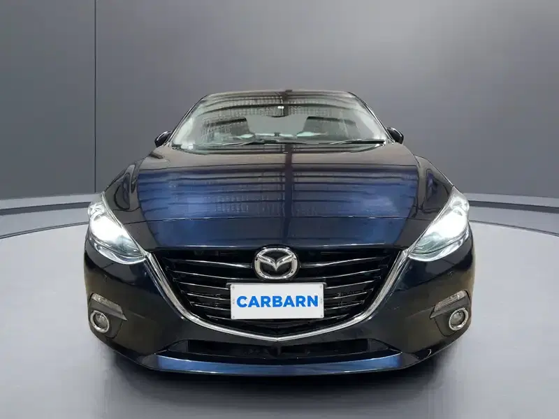 2014 Mazda Axela BYEFP in Dark Blue — exterior view 8 2014 Mazda Axela BYEFP in Dark Blue — exterior view 8