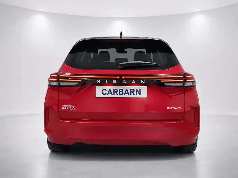 2023 Nissan AURA FE13 in Red — exterior view 5 2023 Nissan AURA FE13 in Red — exterior view 5