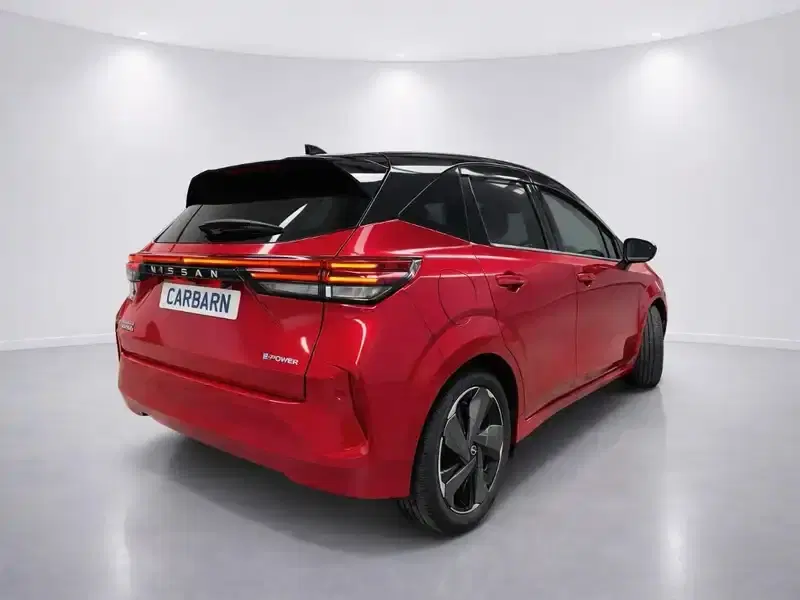 2023 Nissan AURA FE13 in Red — exterior view 6 2023 Nissan AURA FE13 in Red — exterior view 6