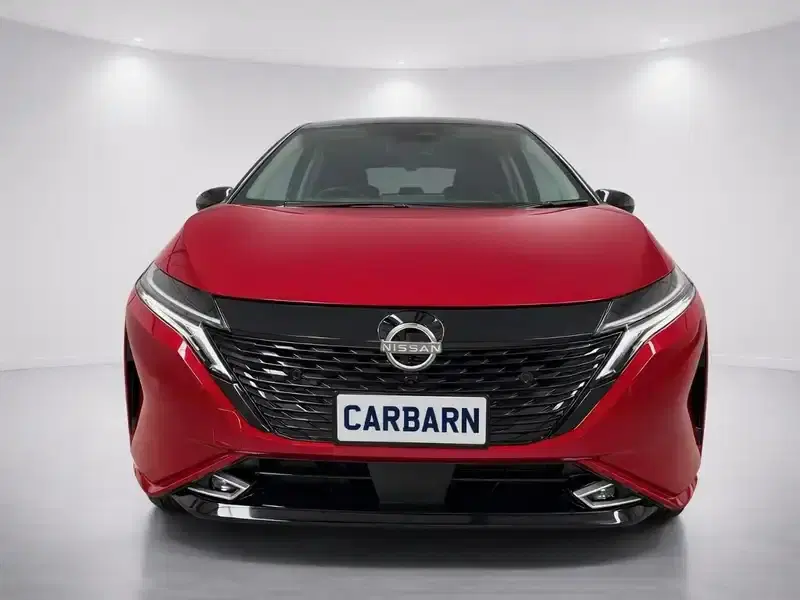 2023 Nissan AURA FE13 in Red — exterior view 8 2023 Nissan AURA FE13 in Red — exterior view 8