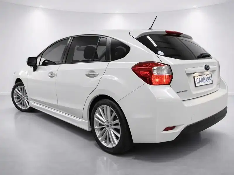 2015 Subaru Impreza GTE in White — exterior view 4 2015 Subaru Impreza GTE in White — exterior view 4