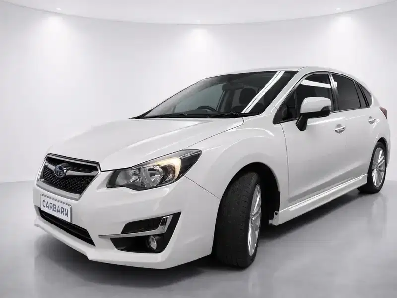 2015 Subaru Impreza GTE in White — exterior view 2 2015 Subaru Impreza GTE in White — exterior view 2
