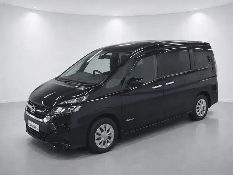 2017 Nissan Serena GC27 in Black — exterior view 2 2017 Nissan Serena GC27 in Black — exterior view 2