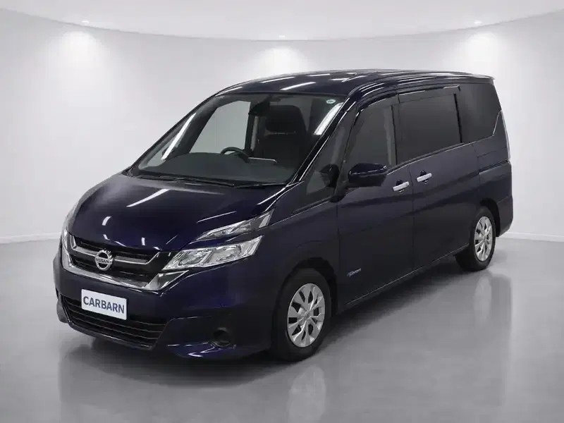 2017 Nissan Serena GC27 in Blue — exterior view 2 2017 Nissan Serena GC27 in Blue — exterior view 2
