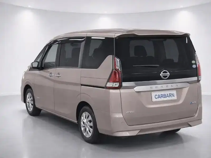 2018 Nissan Serena GC27 in Beige — exterior view 2 2018 Nissan Serena GC27 in Beige — exterior view 2