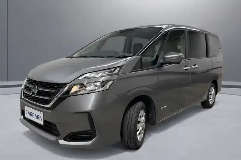 2022 Nissan Serena GC27 in Grey — exterior view 2 2022 Nissan Serena GC27 in Grey — exterior view 2