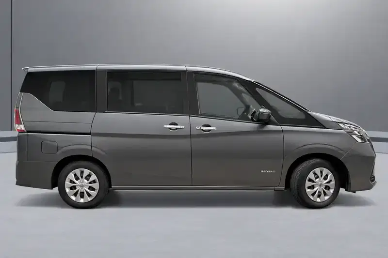 2022 Nissan Serena GC27 in Grey — exterior view 7 2022 Nissan Serena GC27 in Grey — exterior view 7