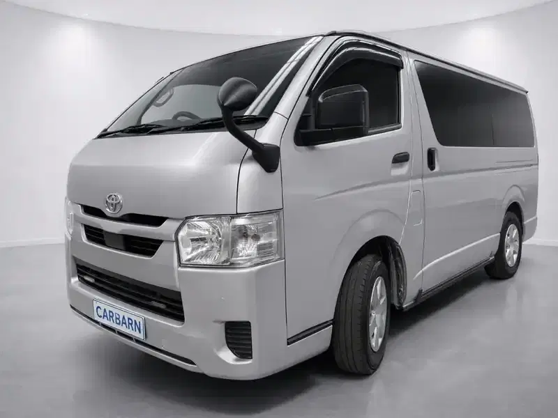 2020 Toyota Hiace GDH201V in Silver — exterior view 2 2020 Toyota Hiace GDH201V in Silver — exterior view 2