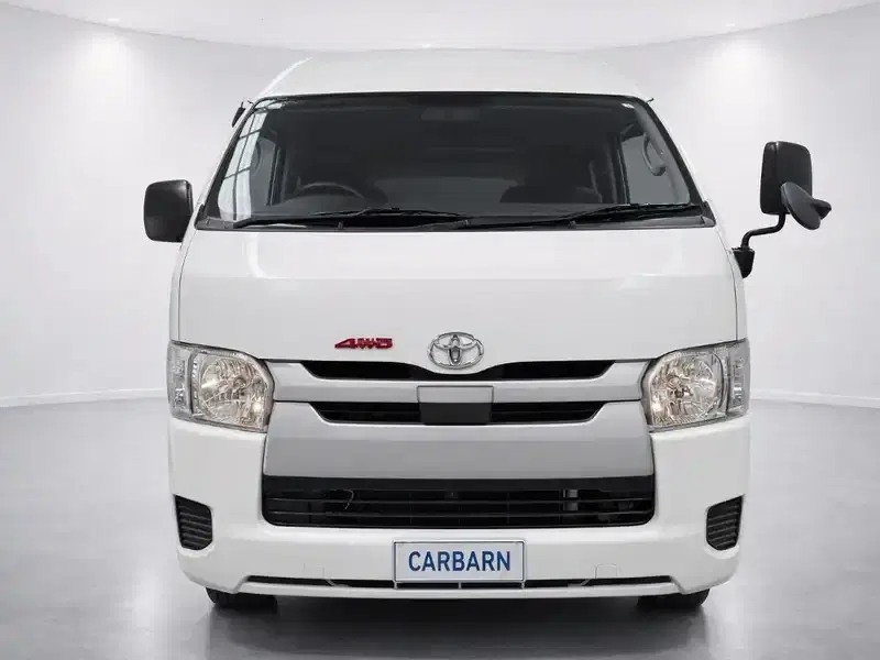 2018 Toyota REGIUS ACE VAN 4D 4WD GDH206K in White — exterior view 7 2018 Toyota REGIUS ACE VAN 4D 4WD GDH206K in White — exterior view 7