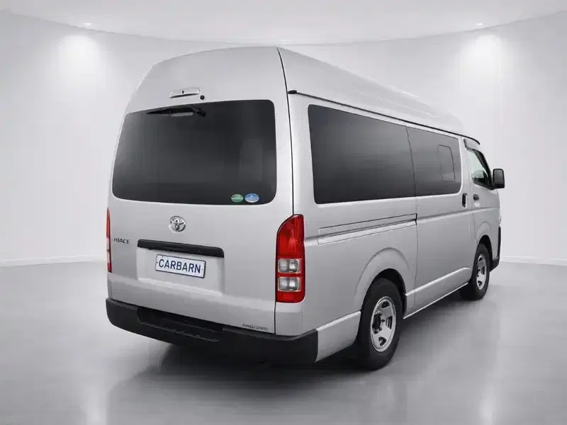 2020 Toyota Hiace GDH206K in Silver — exterior view 2 2020 Toyota Hiace GDH206K in Silver — exterior view 2