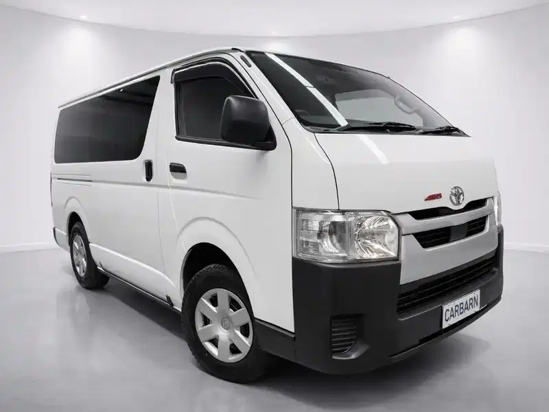 2021 Toyota Hiace GDH206V in White — exterior view 1 2021 Toyota Hiace GDH206V in White — exterior view 1