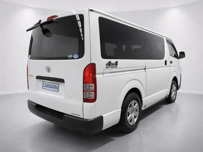 2021 Toyota Hiace GDH206V in White — exterior view 6 2021 Toyota Hiace GDH206V in White — exterior view 6