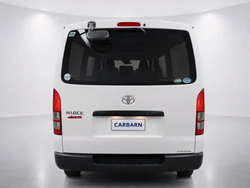 2021 Toyota Hiace GDH206V in White — exterior view 5 2021 Toyota Hiace GDH206V in White — exterior view 5