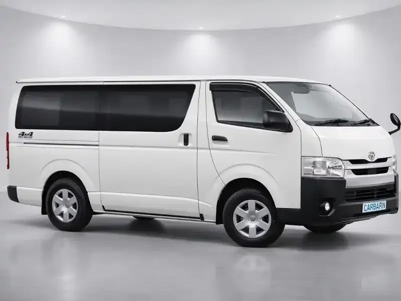 2021 Toyota Hiace GDH206V in White — exterior view 7 2021 Toyota Hiace GDH206V in White — exterior view 7