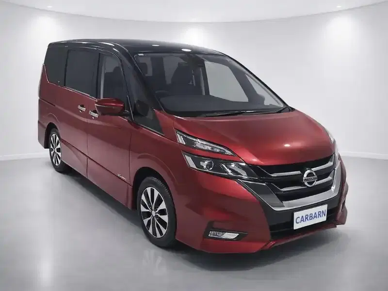 2018 Nissan Serena GFC27 in Wine — exterior view 1 2018 Nissan Serena GFC27 in Wine — exterior view 1