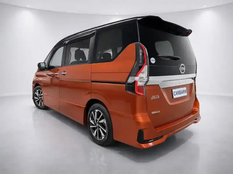 2021 Nissan Serena GFC27 in Orange — exterior view 4 2021 Nissan Serena GFC27 in Orange — exterior view 4