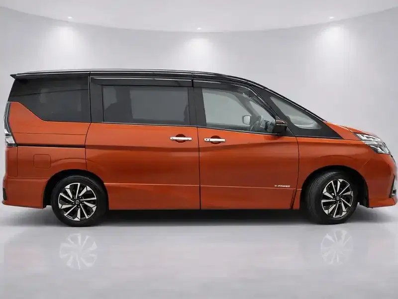 2021 Nissan Serena GFC27 in Orange — exterior view 7 2021 Nissan Serena GFC27 in Orange — exterior view 7