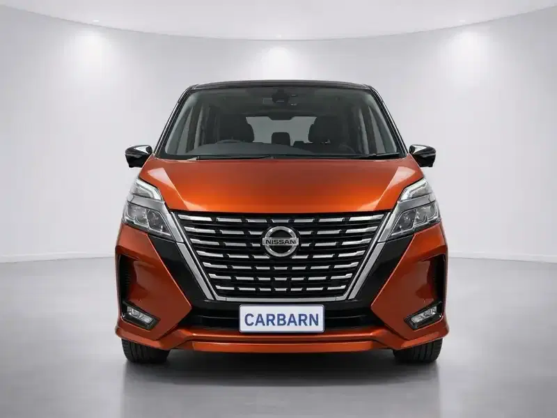 2021 Nissan Serena GFC27 in Orange — exterior view 8 2021 Nissan Serena GFC27 in Orange — exterior view 8