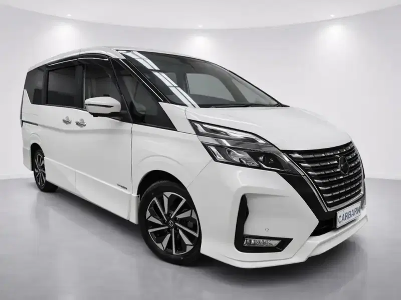 2021 Nissan Serena GFC27 in Pearl — exterior view 1 2021 Nissan Serena GFC27 in Pearl — exterior view 1
