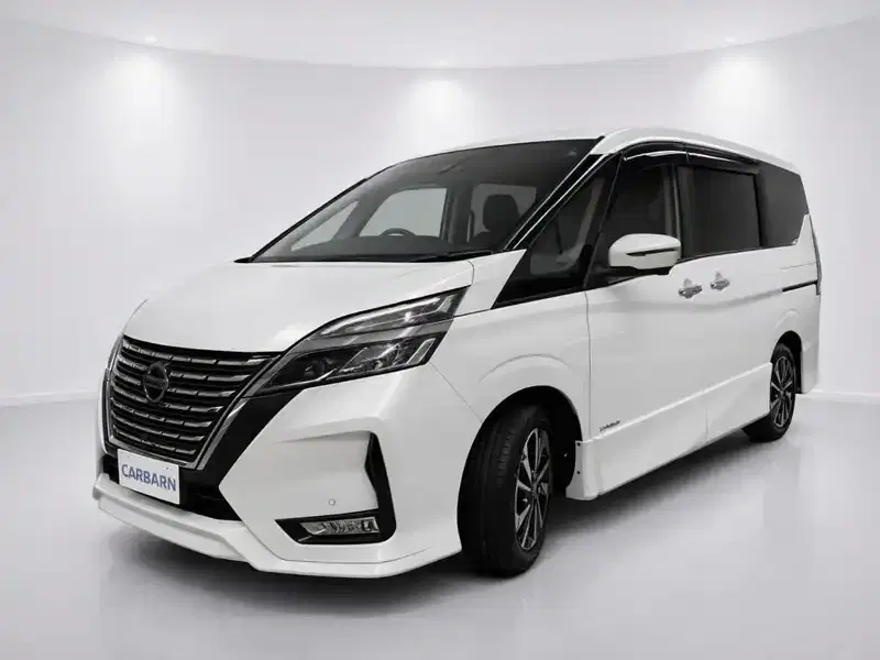 2021 Nissan Serena GFC27 in Pearl — exterior view 2 2021 Nissan Serena GFC27 in Pearl — exterior view 2