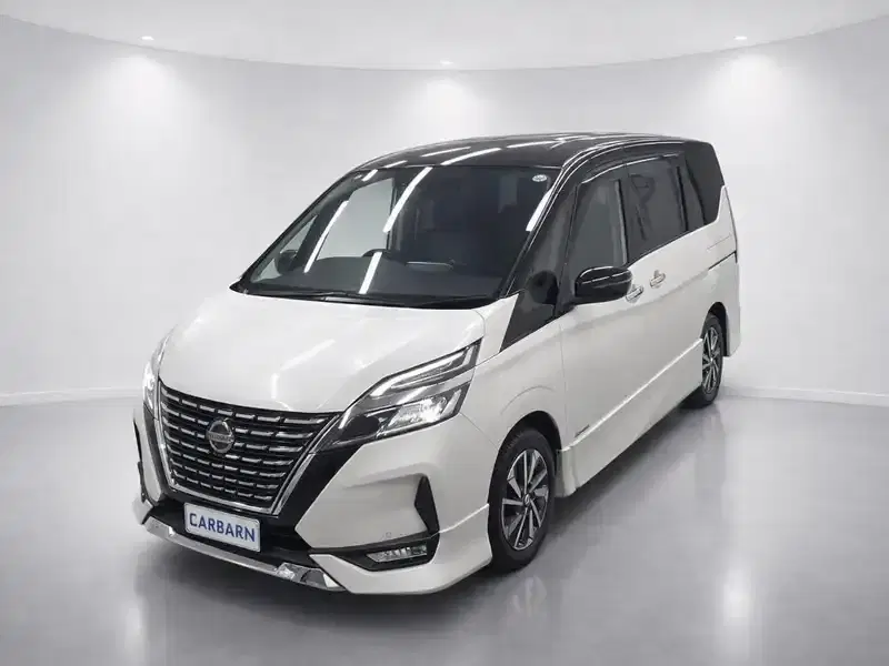 2021 Nissan Serena GFC27 in Pearl — exterior view 2 2021 Nissan Serena GFC27 in Pearl — exterior view 2