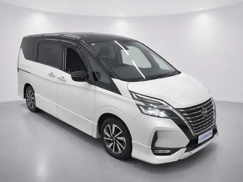 2021 Nissan Serena GFC27 in Pearl — exterior view 1 2021 Nissan Serena GFC27 in Pearl — exterior view 1