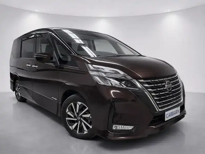2021 Nissan Serena GFC27 in Brown — exterior view 1 2021 Nissan Serena GFC27 in Brown — exterior view 1