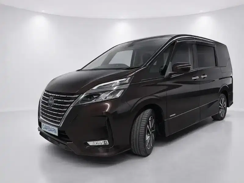 2021 Nissan Serena GFC27 in Brown — exterior view 2 2021 Nissan Serena GFC27 in Brown — exterior view 2