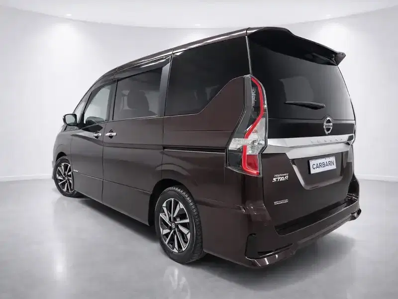 2021 Nissan Serena GFC27 in Brown — exterior view 4 2021 Nissan Serena GFC27 in Brown — exterior view 4