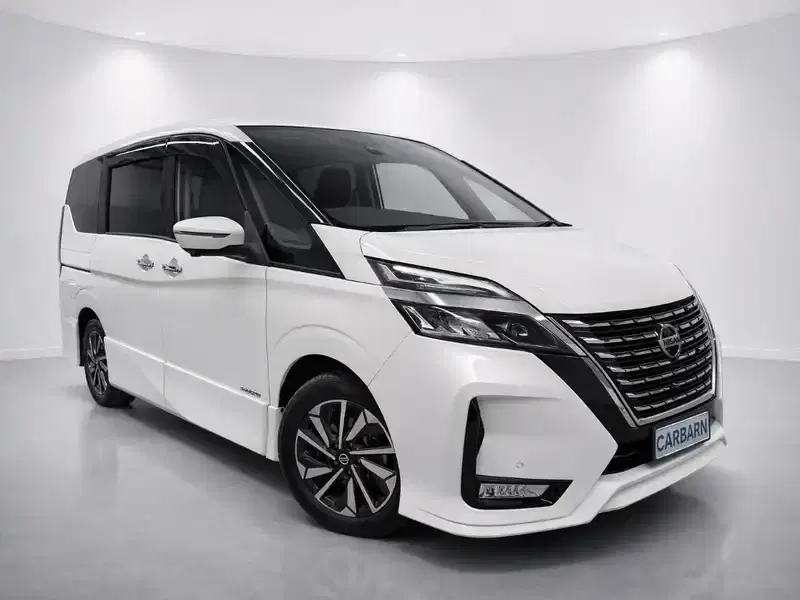 2021 Nissan Serena GFC27 in Pearl — exterior view 1 2021 Nissan Serena GFC27 in Pearl — exterior view 1