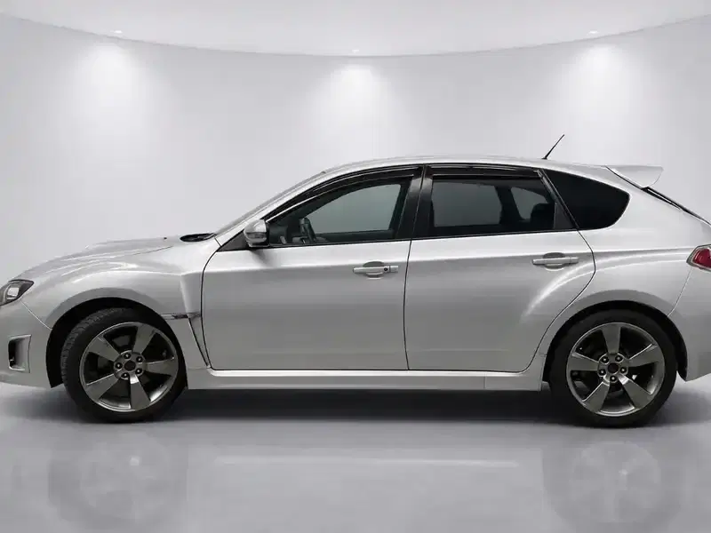 2009 Subaru Impreza GRF in Silver — exterior view 3 2009 Subaru Impreza GRF in Silver — exterior view 3