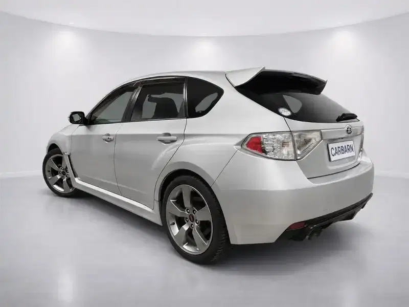 2009 Subaru Impreza GRF in Silver — exterior view 4 2009 Subaru Impreza GRF in Silver — exterior view 4