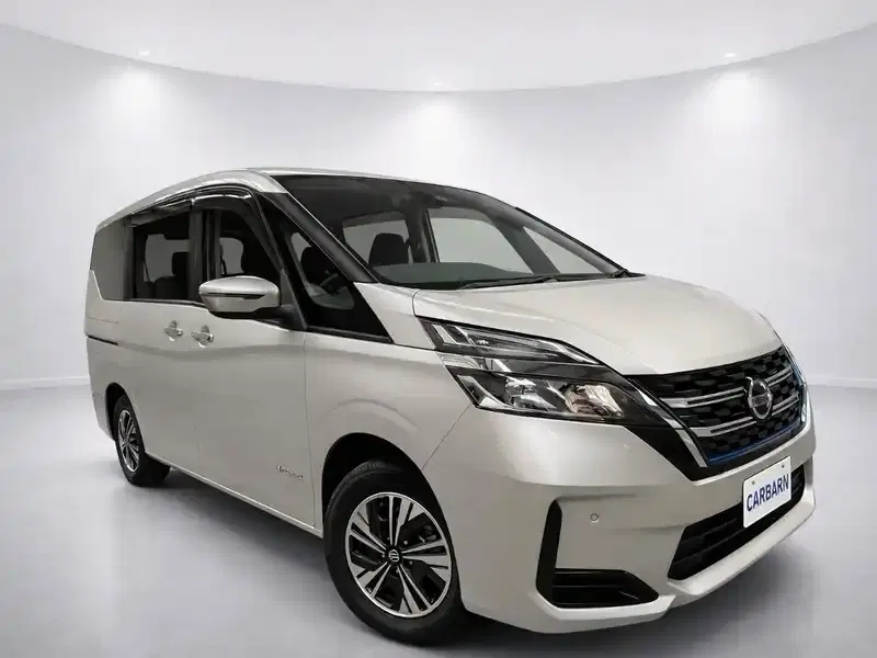 2021 Nissan Serena HC27 in Silver — exterior view 1 2021 Nissan Serena HC27 in Silver — exterior view 1