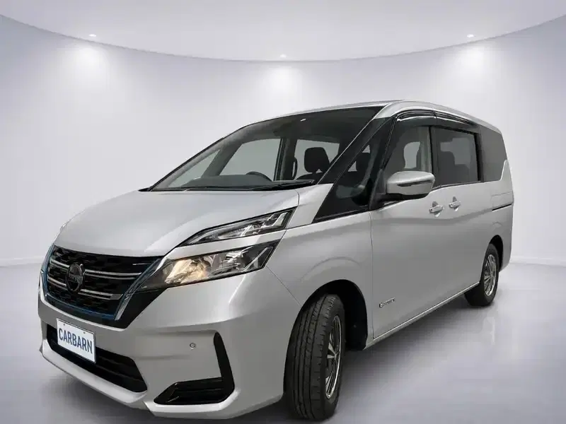 2021 Nissan Serena HC27 in Silver — exterior view 2 2021 Nissan Serena HC27 in Silver — exterior view 2