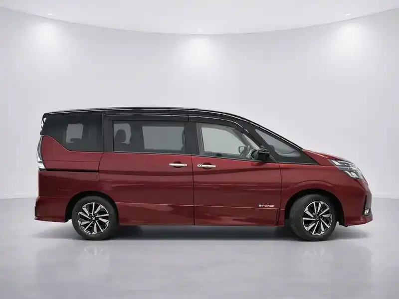 2022 Nissan Serena HFC27 in Red — exterior view 7 2022 Nissan Serena HFC27 in Red — exterior view 7