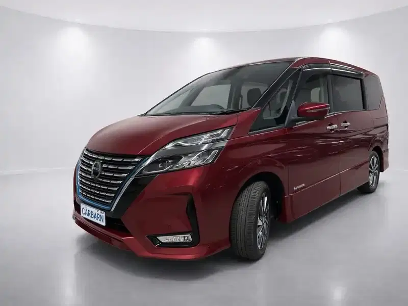 2022 Nissan Serena HFC27 in Red — exterior view 2 2022 Nissan Serena HFC27 in Red — exterior view 2