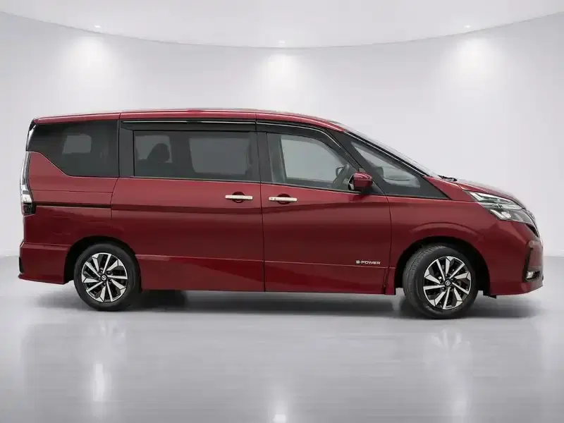 2022 Nissan Serena HFC27 in Red — exterior view 7 2022 Nissan Serena HFC27 in Red — exterior view 7