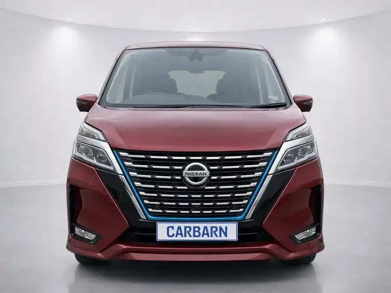 2022 Nissan Serena HFC27 in Red — exterior view 8 2022 Nissan Serena HFC27 in Red — exterior view 8