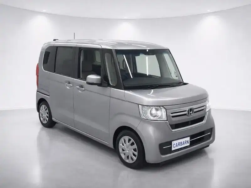 2021 Honda n box JF3 in Silver — exterior view 1 2021 Honda n box JF3 in Silver — exterior view 1