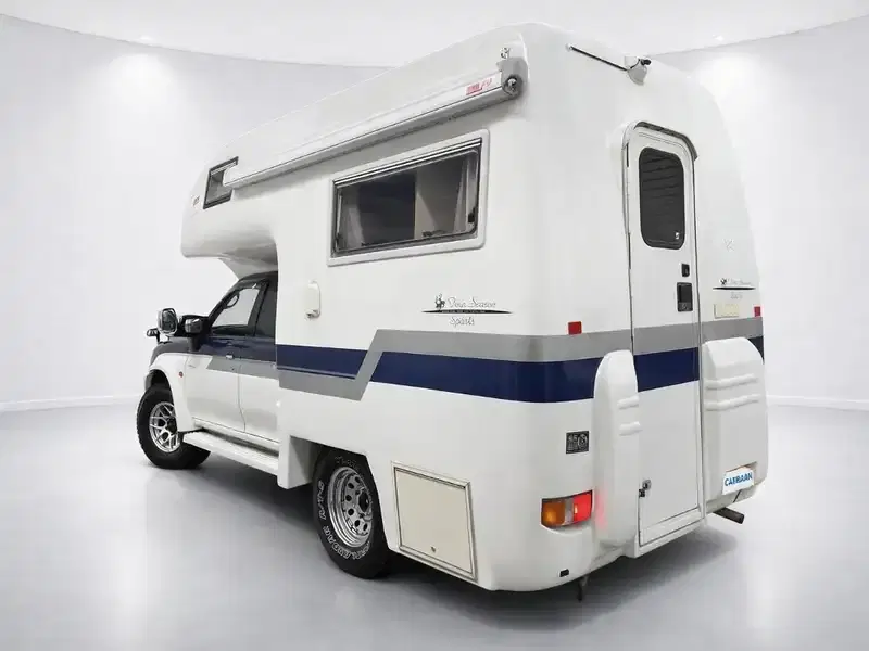 1999 Mitsubishi Strada K74T in Blue — exterior view 4 1999 Mitsubishi Strada K74T in Blue — exterior view 4