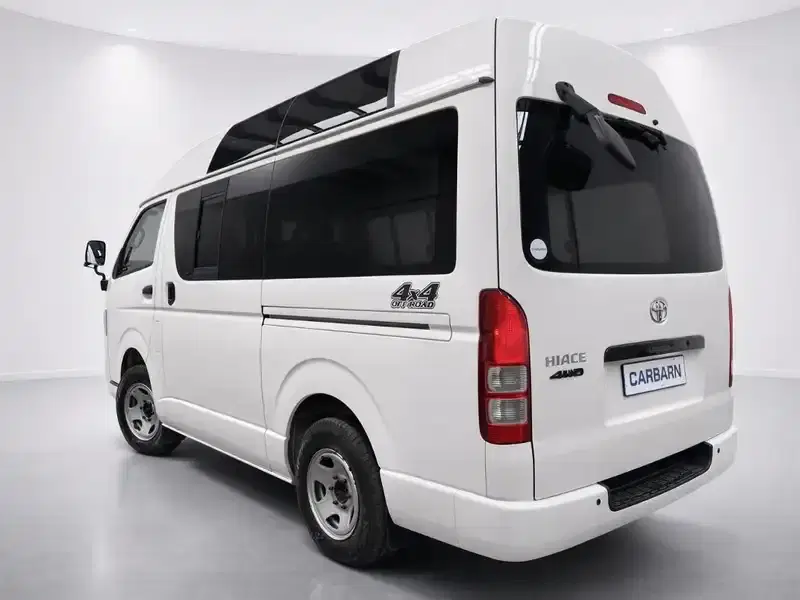 2012 Toyota Hiace KDH206K in White — exterior view 4 2012 Toyota Hiace KDH206K in White — exterior view 4