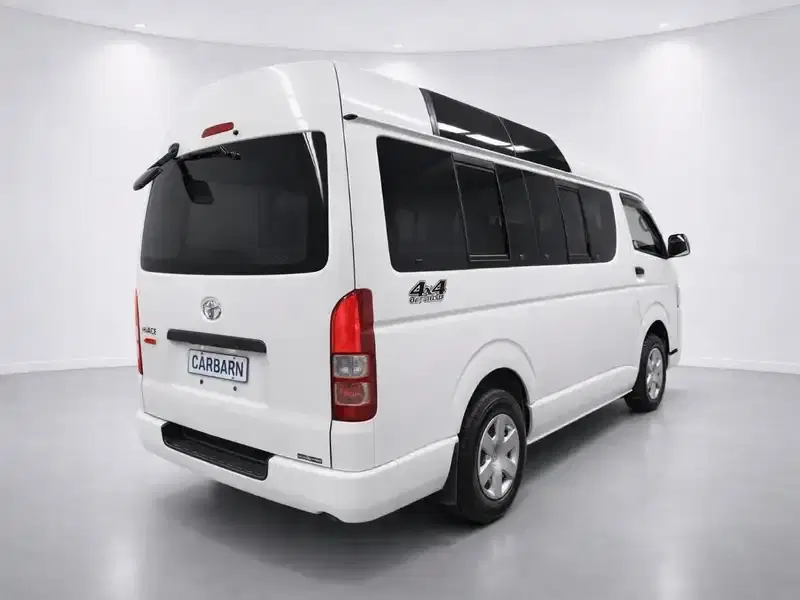 2013 Toyota Hiace KDH206 in White — exterior view 6 2013 Toyota Hiace KDH206 in White — exterior view 6