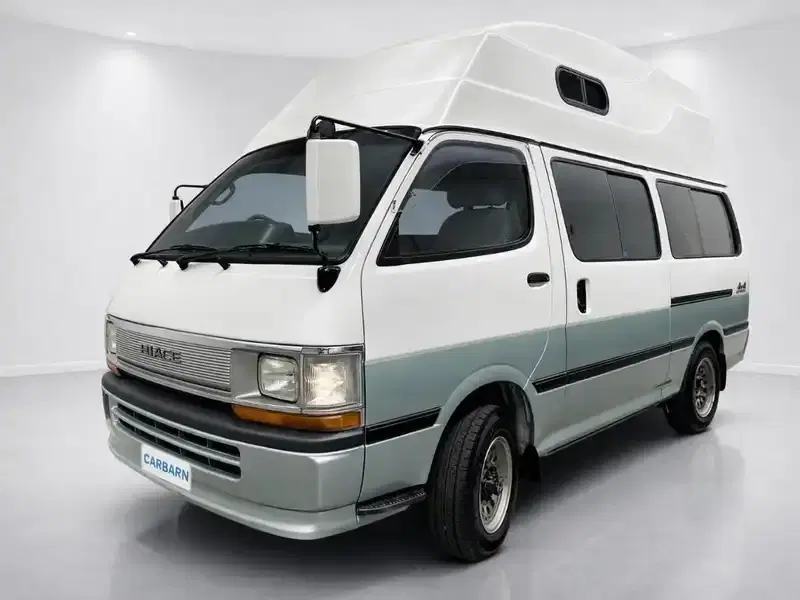 1991 Toyota Hiace U-LH119V in White Two Tone — exterior view 2 1991 Toyota Hiace U-LH119V in White Two Tone — exterior view 2